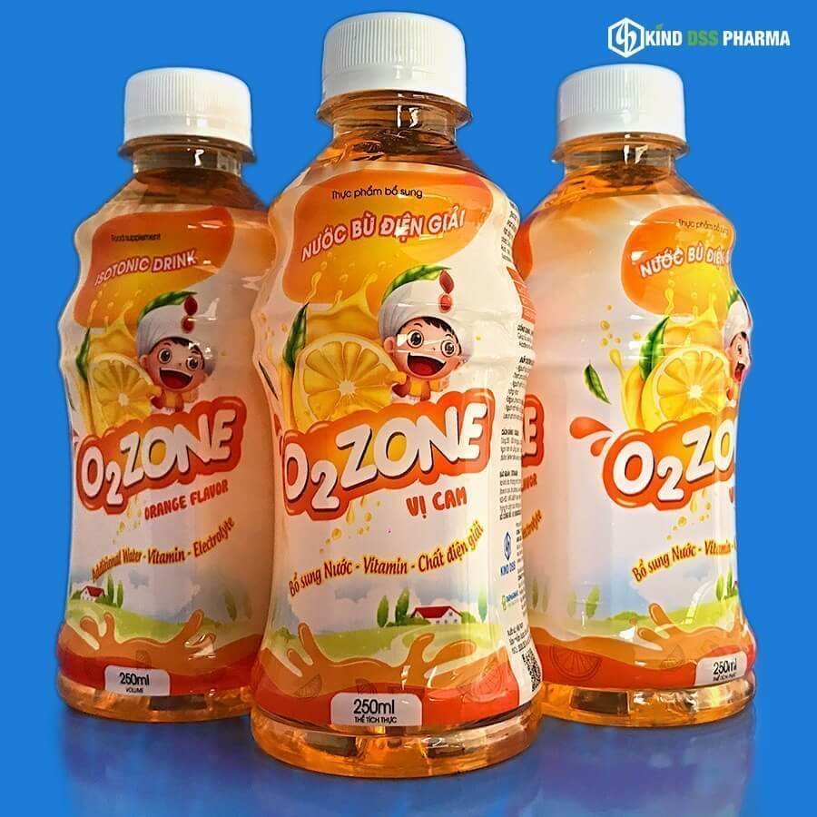 Nước bù điện giải O2 Zone – Vị cam